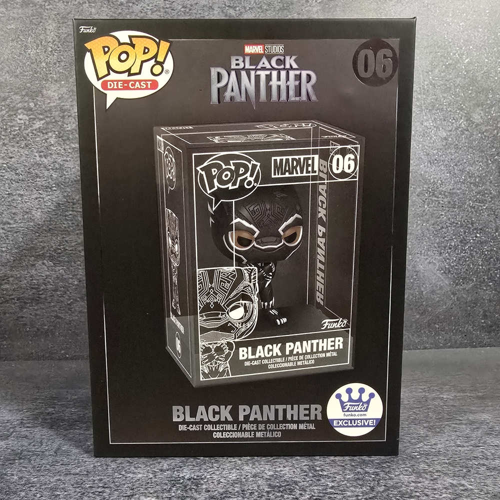 Funko Pop! Black Panther Die-Cast Figure